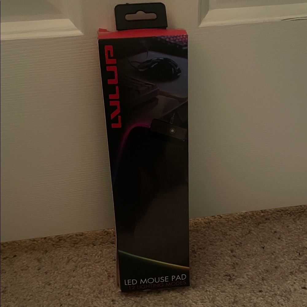 LED Mouse Pad - Black